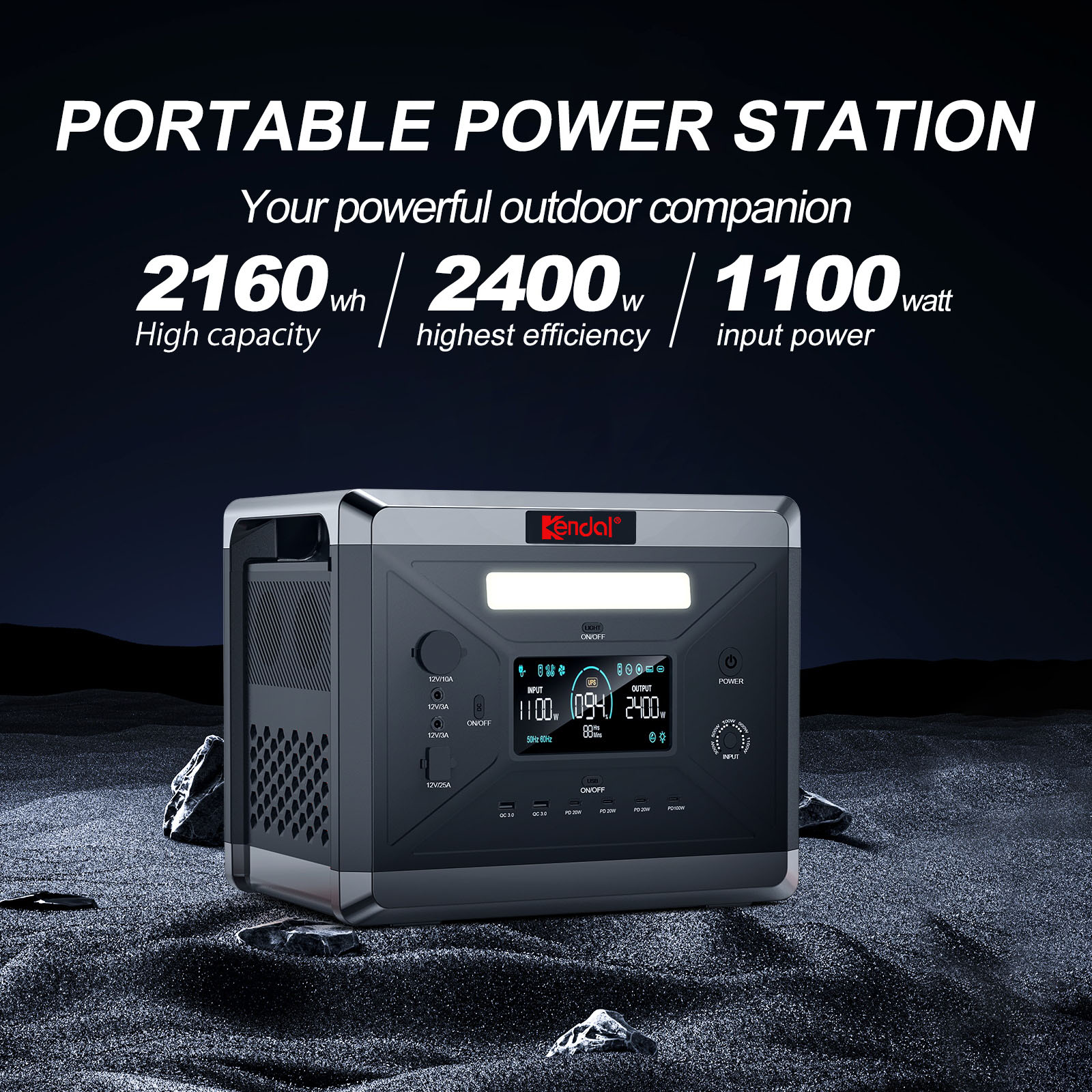 2400W Portable Power Station