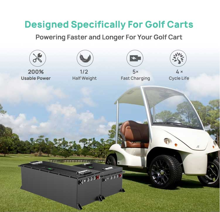 Golf Cart LiFePO₄ Battery